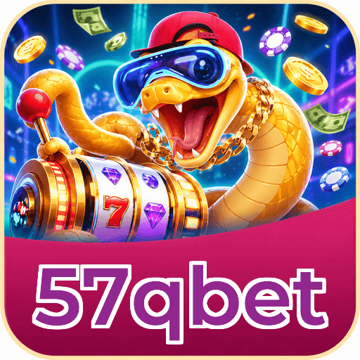 57qbet Download Speed Test Logo - Teste de Velocidade Certificado